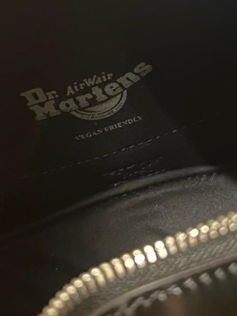 Dr. Martens NWT Vegan Bow Bag Black Goth Punk Y2K Backpack Crossbody Grunge - Picture 10 of 16